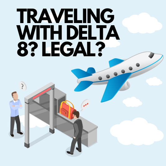 Can I travel with Delta 8?